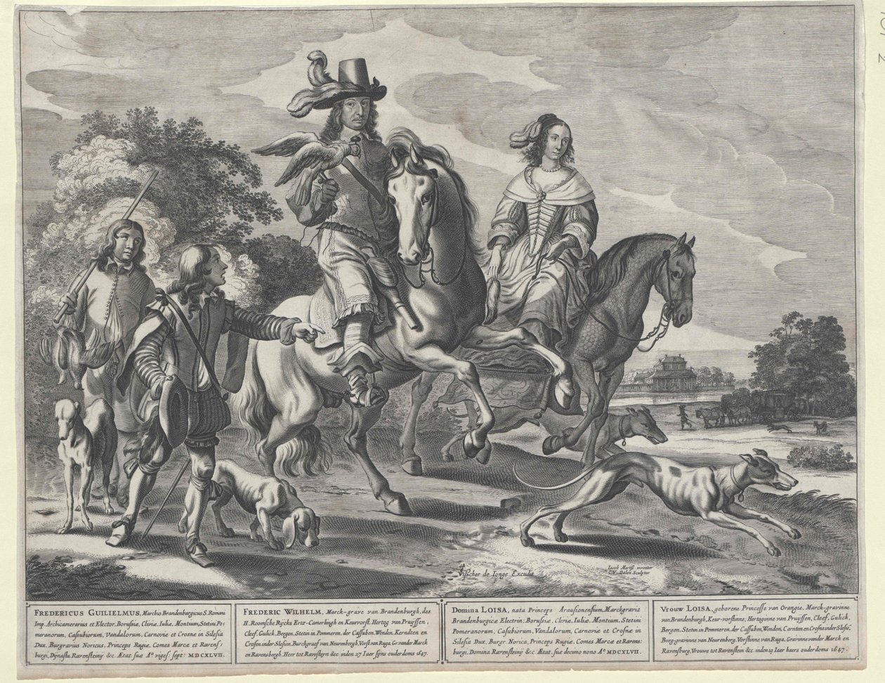 Elector de Brandeburgo (1620-1688) Federico Guillermo de Artist Unknown