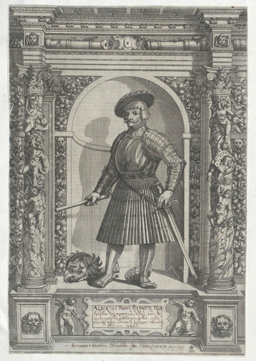 Elector de Brandeburgo Albrecht Achilles de Artist Unknown