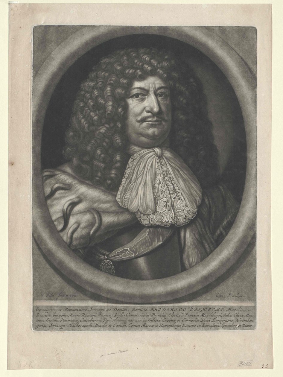 Elector de Brandeburgo Friedrich Wilhelm de Artist Unknown