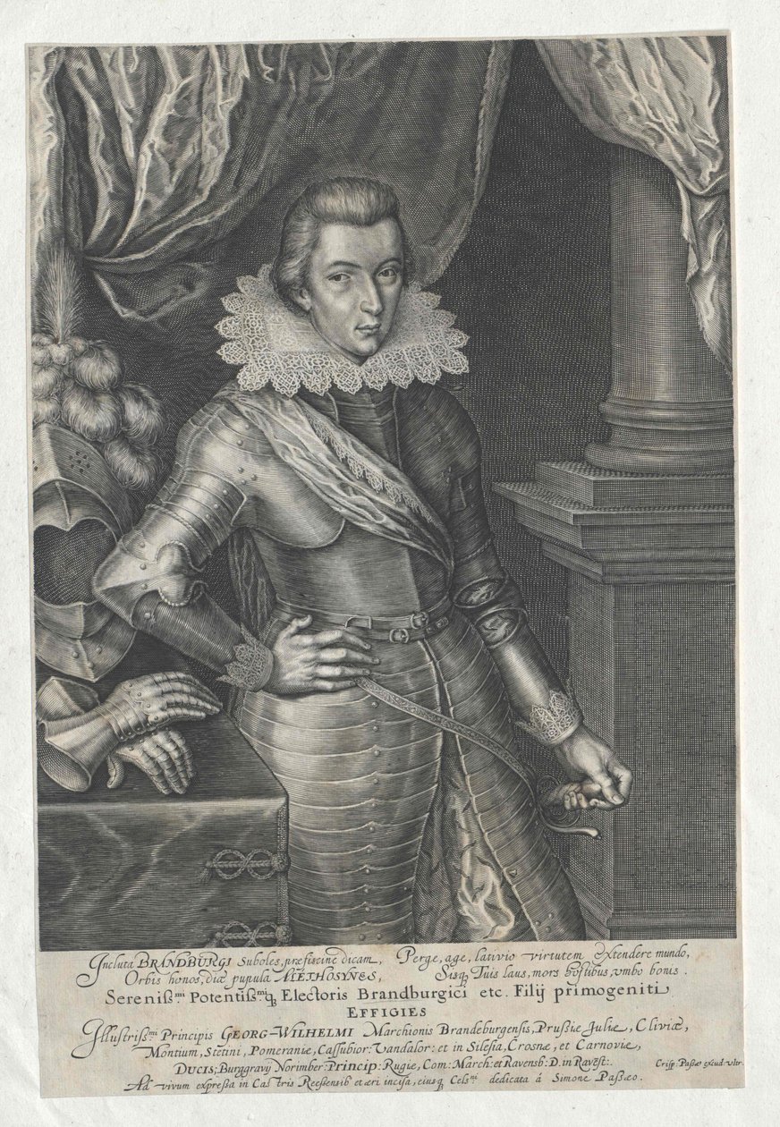 Elector de Brandeburgo Georg Wilhelm de Artist Unknown