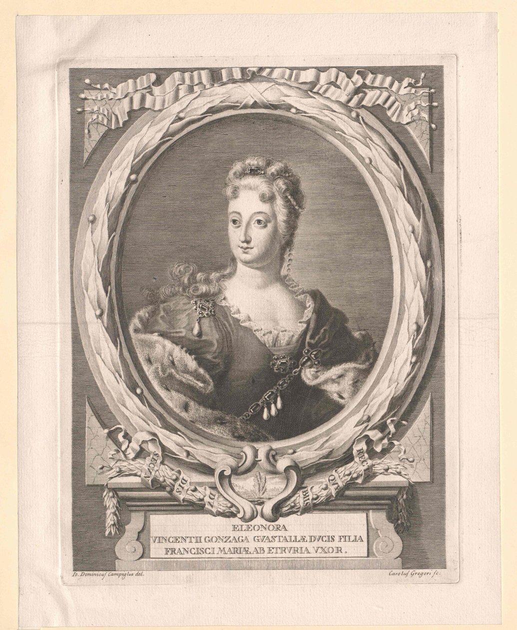 Eleonora Lodovica Gonzaga de Artist Unknown