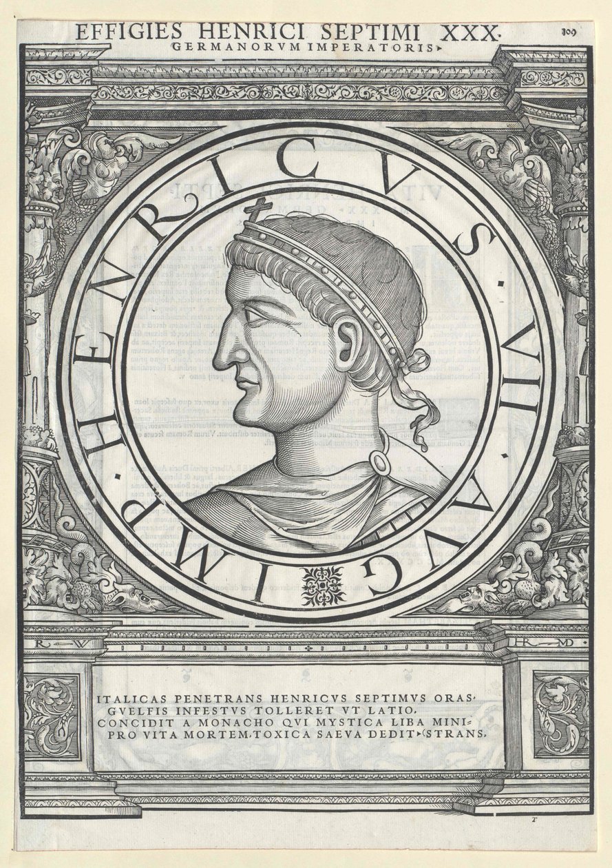 Emperador Enrique VII de Artist Unknown