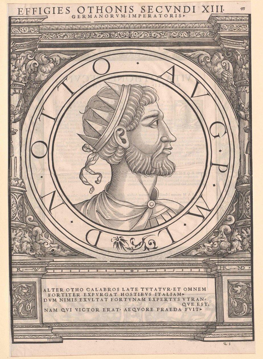 Emperador Otón II de Artist Unknown