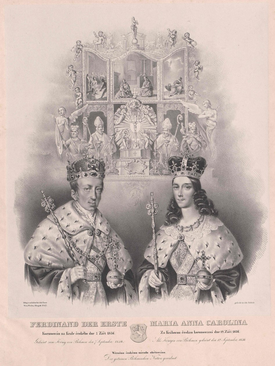 Emperador de Austria Fernando I de Artist Unknown