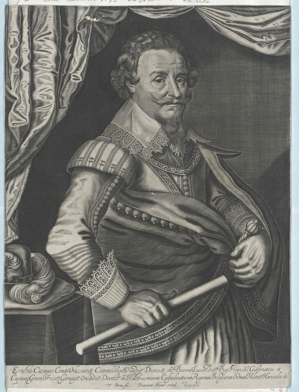 Ernst Casimir Conde de Nassau-Dietz de Artist Unknown