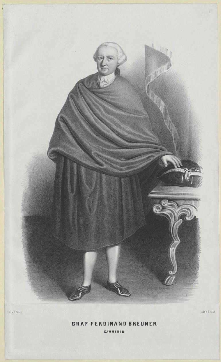 Conde Ferdinand Breunner de Artist Unknown