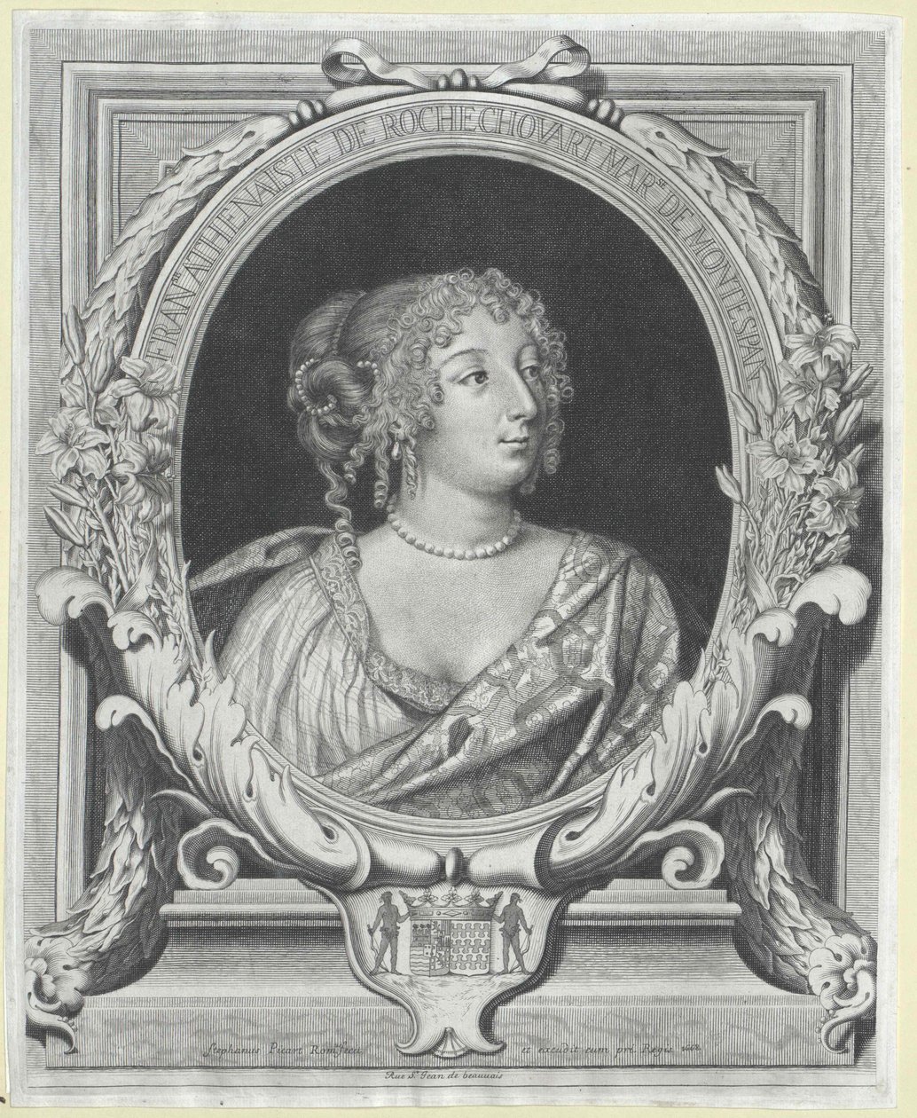 Fran006f0069s Ath006e0061is marquesa de Montespan (impresión) de Artist Unknown