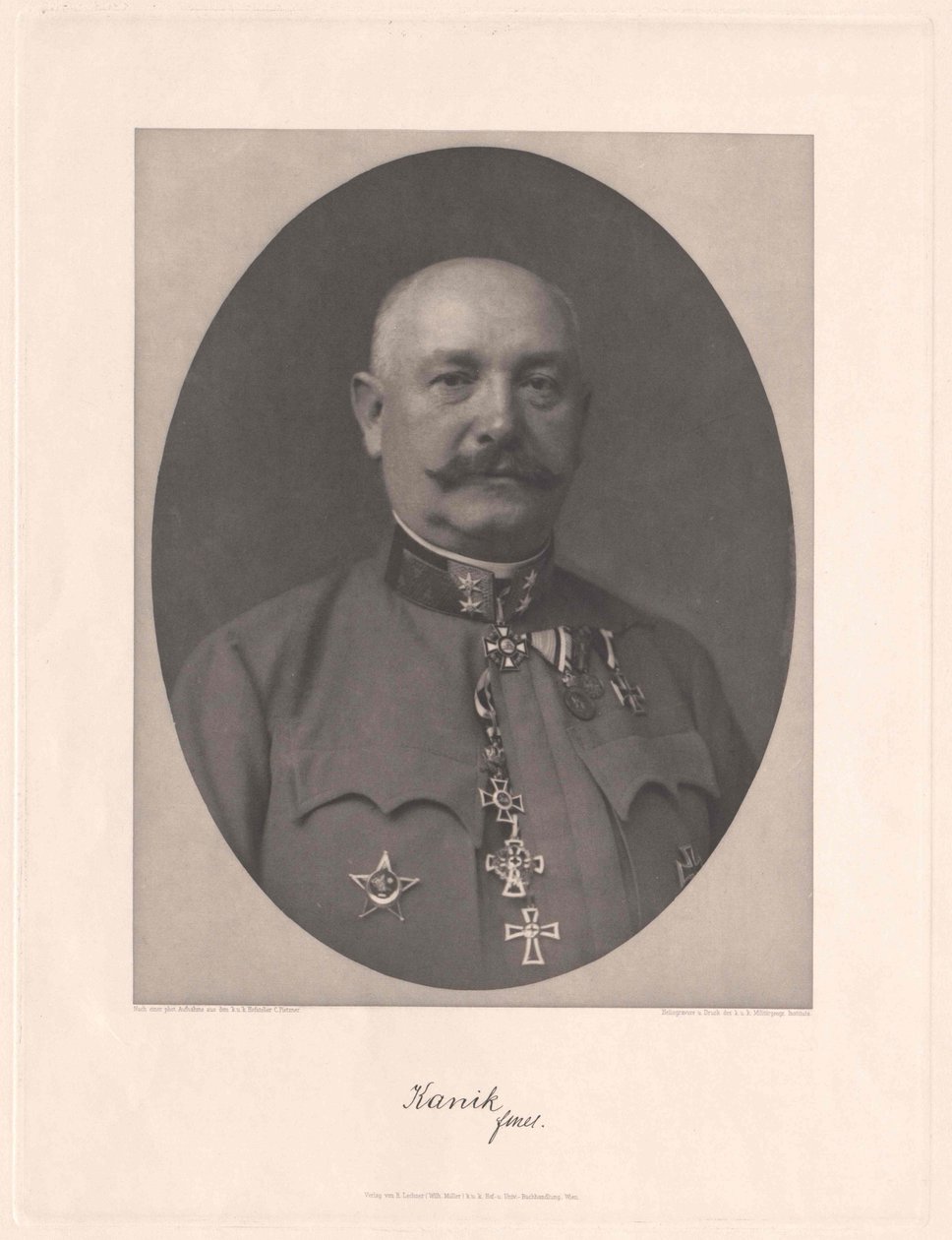 Franz Kanik (imprimir) de Artist Unknown