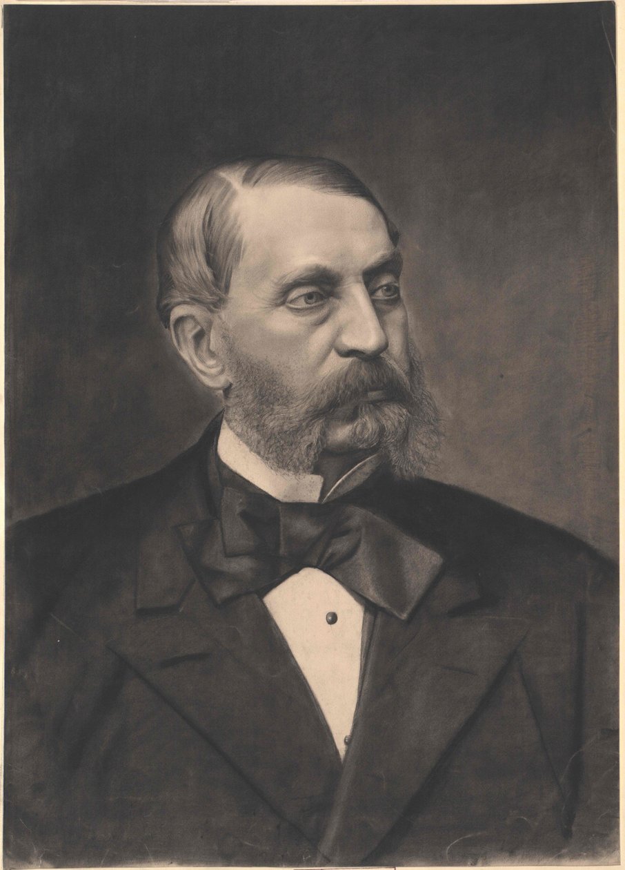 Franz von Dingelstedt (imprimir) de Artist Unknown