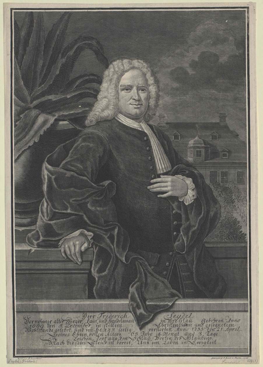 Frederick Seydel de Artist Unknown