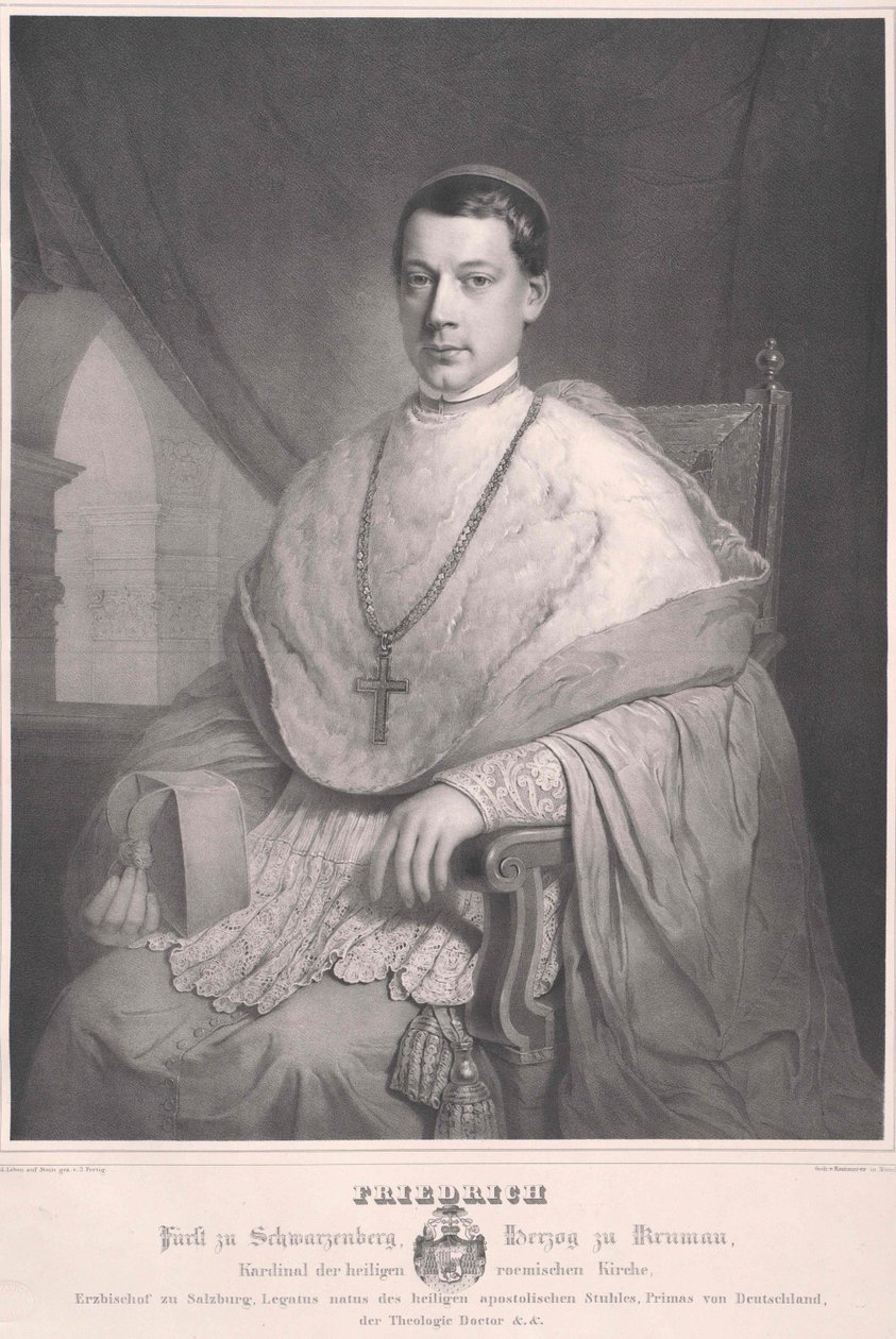 Frederick conde Schwarzenberg-Krumau de Artist Unknown