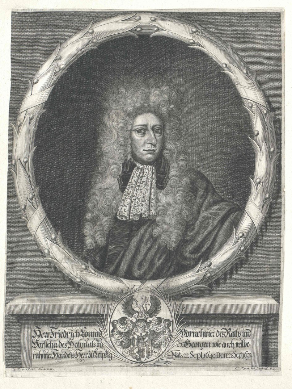 Friedrich Conrad (imprimir) de Artist Unknown