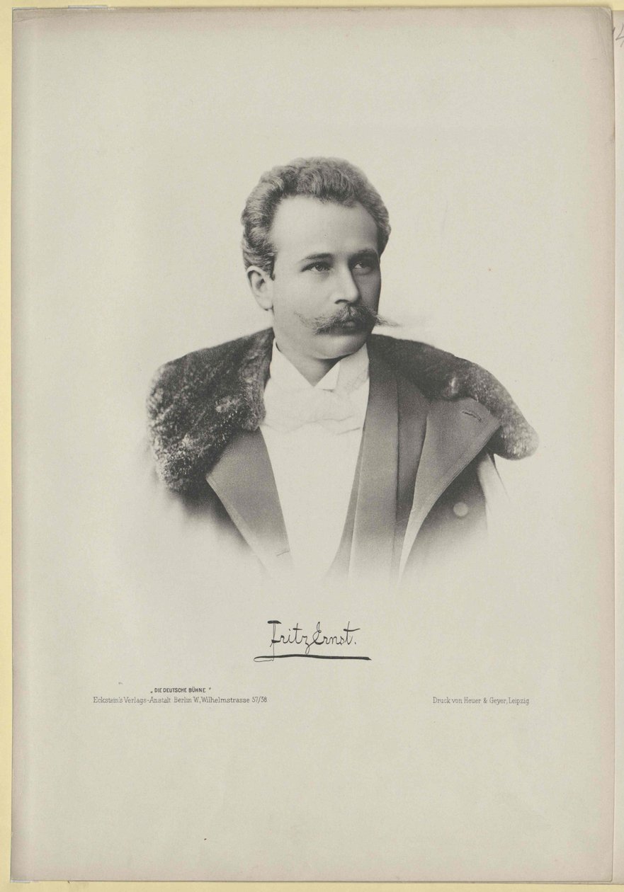 Sr. Fritz Ernst de Artist Unknown