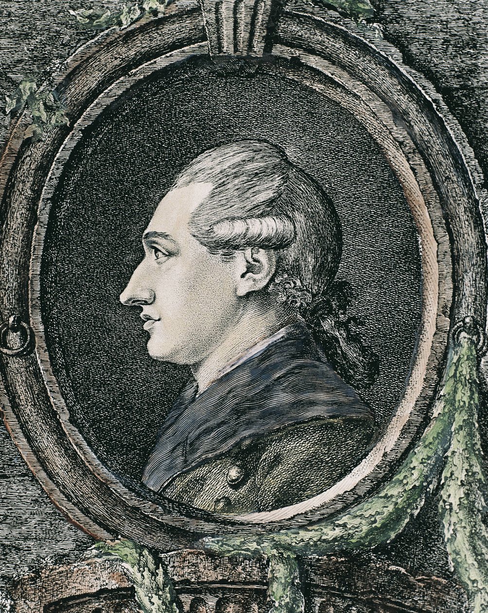 GOETHE, Johann Wolfgang von (1749-1832). Humanista y escritor alemán. Aguafuerte. de Artist Unknown