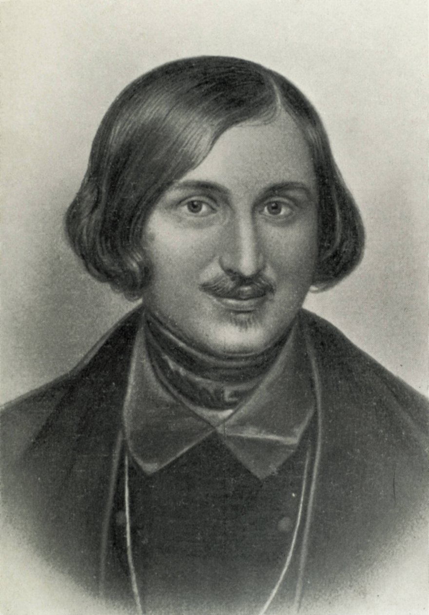 GOGOL, Nikolai Vasilievich (1809-1852). Novelista y dramaturgo ruso. Grabado. de Artist Unknown
