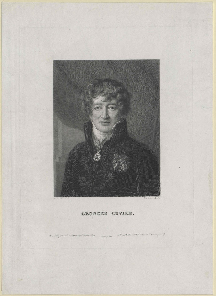Georg Cuvier (imprimir) de Artist Unknown