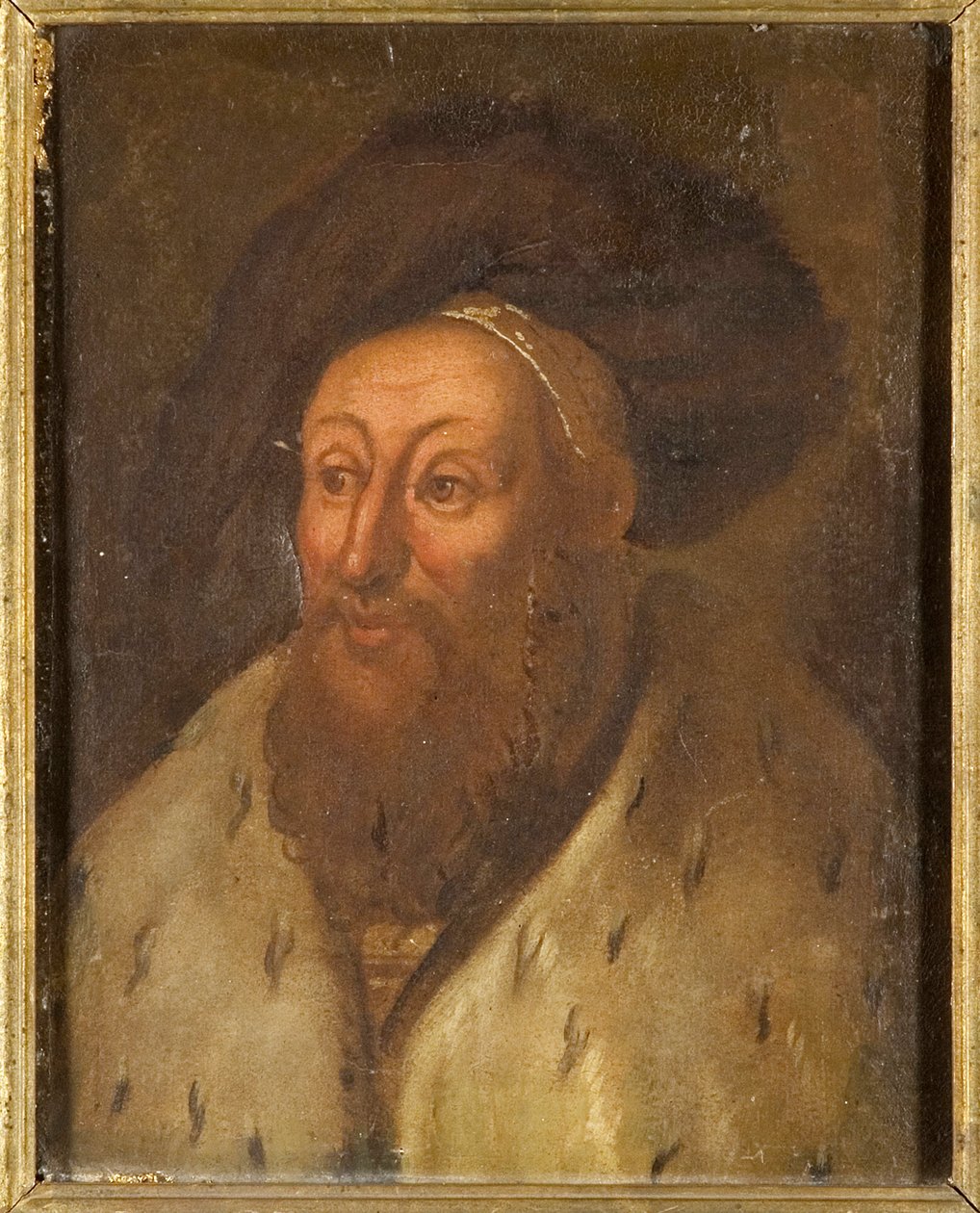 Georg es Le Barbu, duque de Sajonia (óleo sobre lienzo) de Artist Unknown