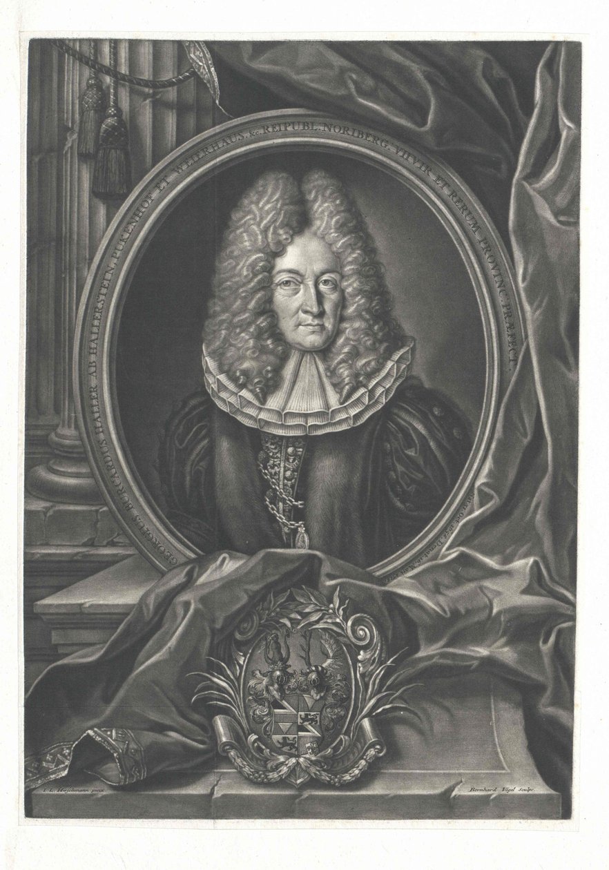 George Burkhard Haller von Hallerstein de Artist Unknown