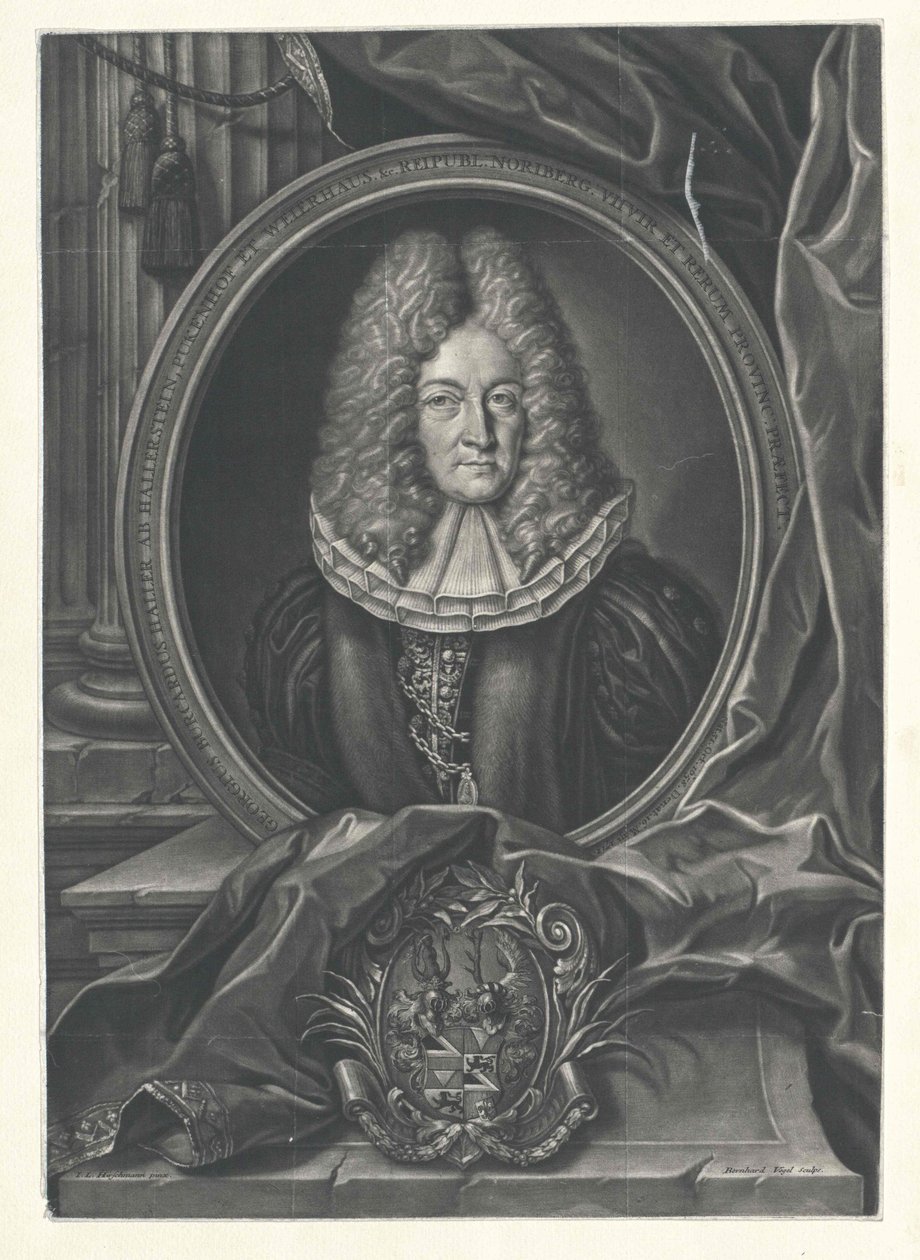 George Burkhard Haller von Hallerstein de Artist Unknown