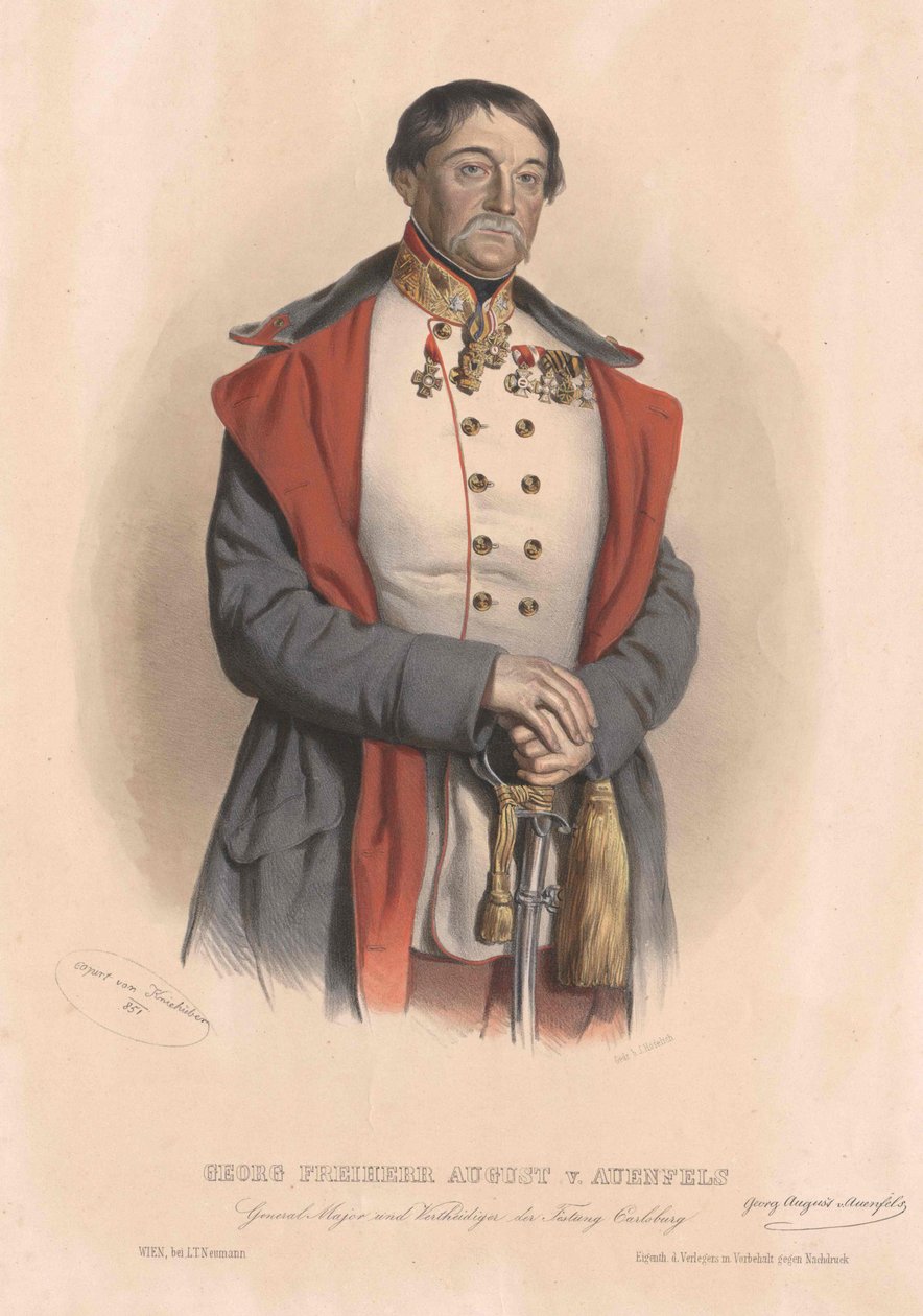 George barón August von Auenfels de Artist Unknown