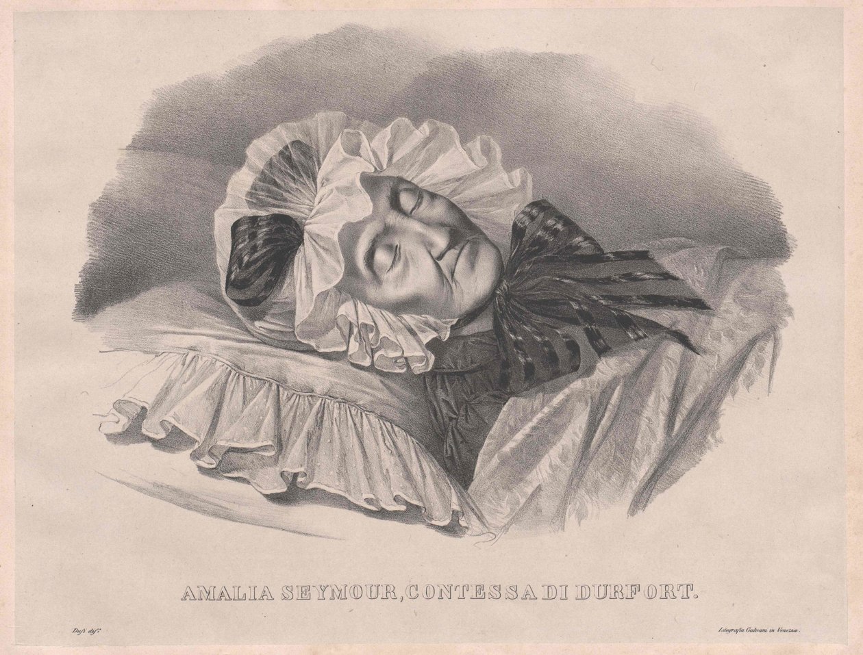 Georgiana Amalia Seymour (imprimir) de Artist Unknown