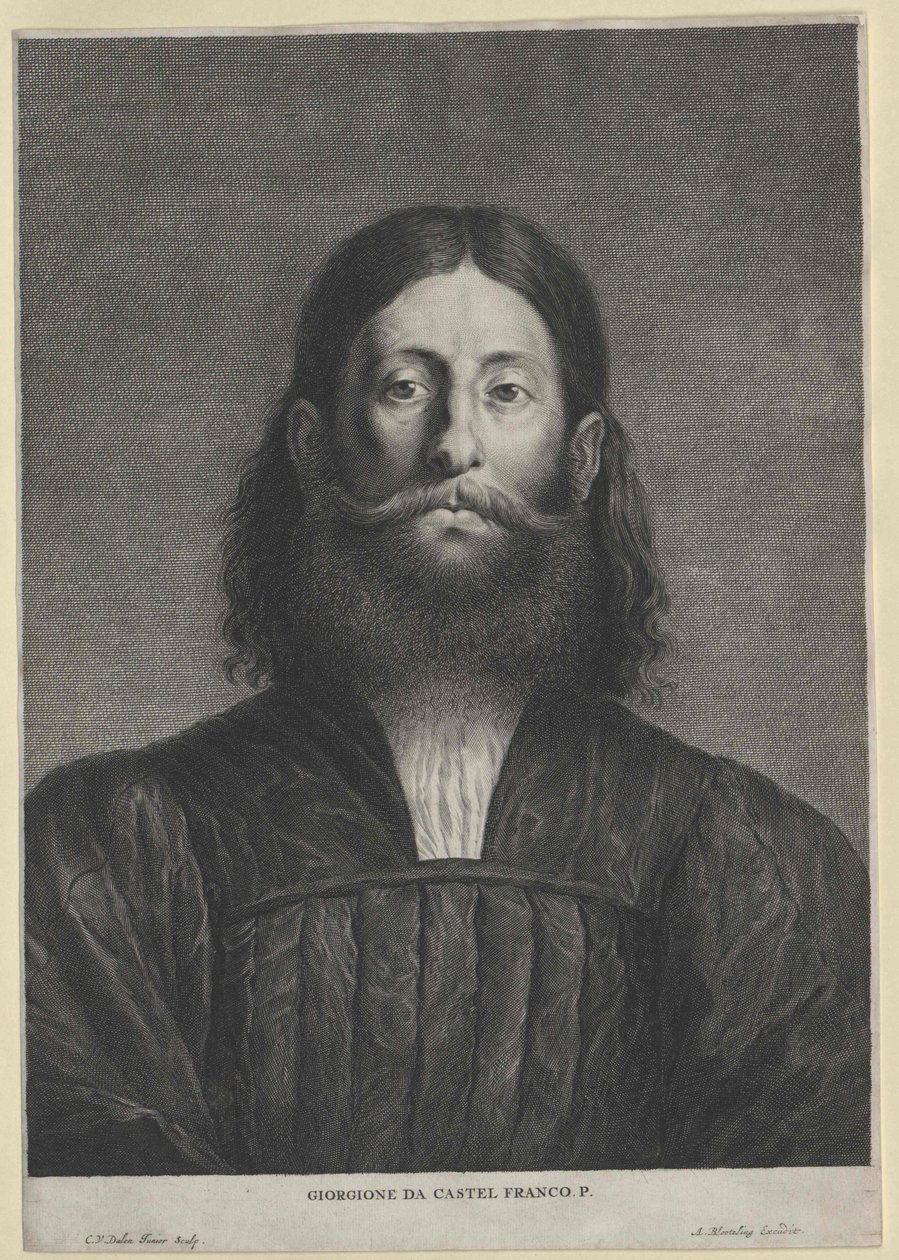 Giorgione (impresión) de Artist Unknown