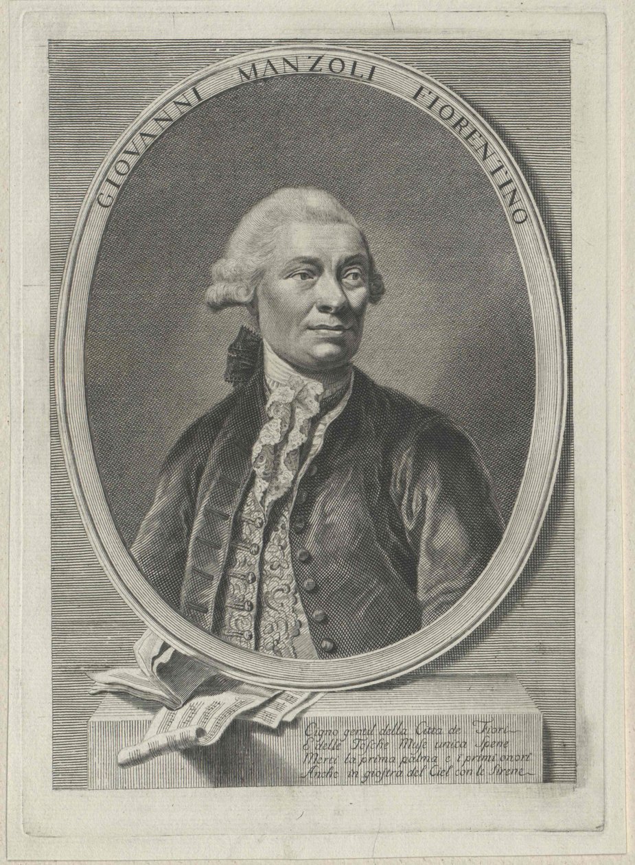 Giovanni Manzuoli (impresión) de Artist Unknown