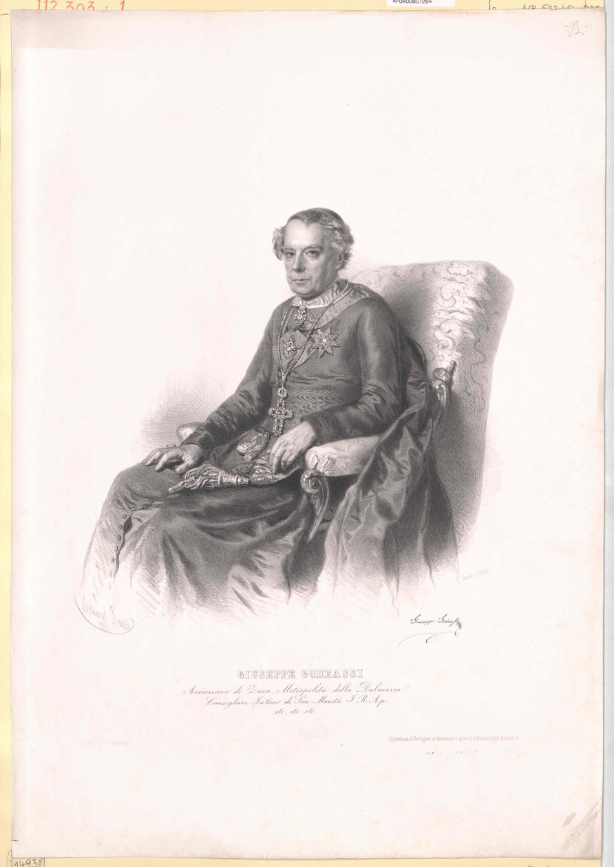 Giuseppe Godeassi de Artist Unknown