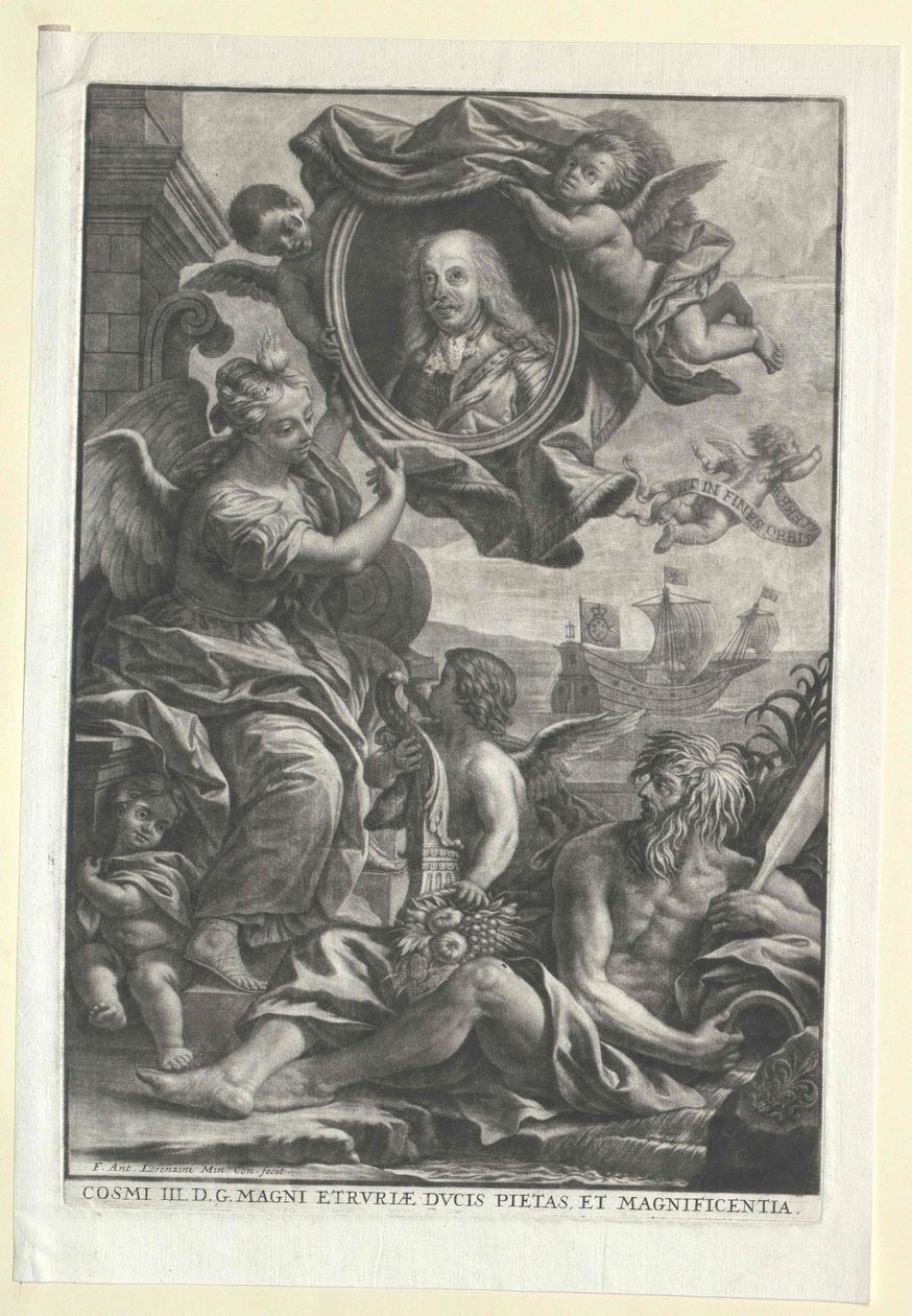 Gran Duque de Toscana Cosme III de Médicis de Artist Unknown