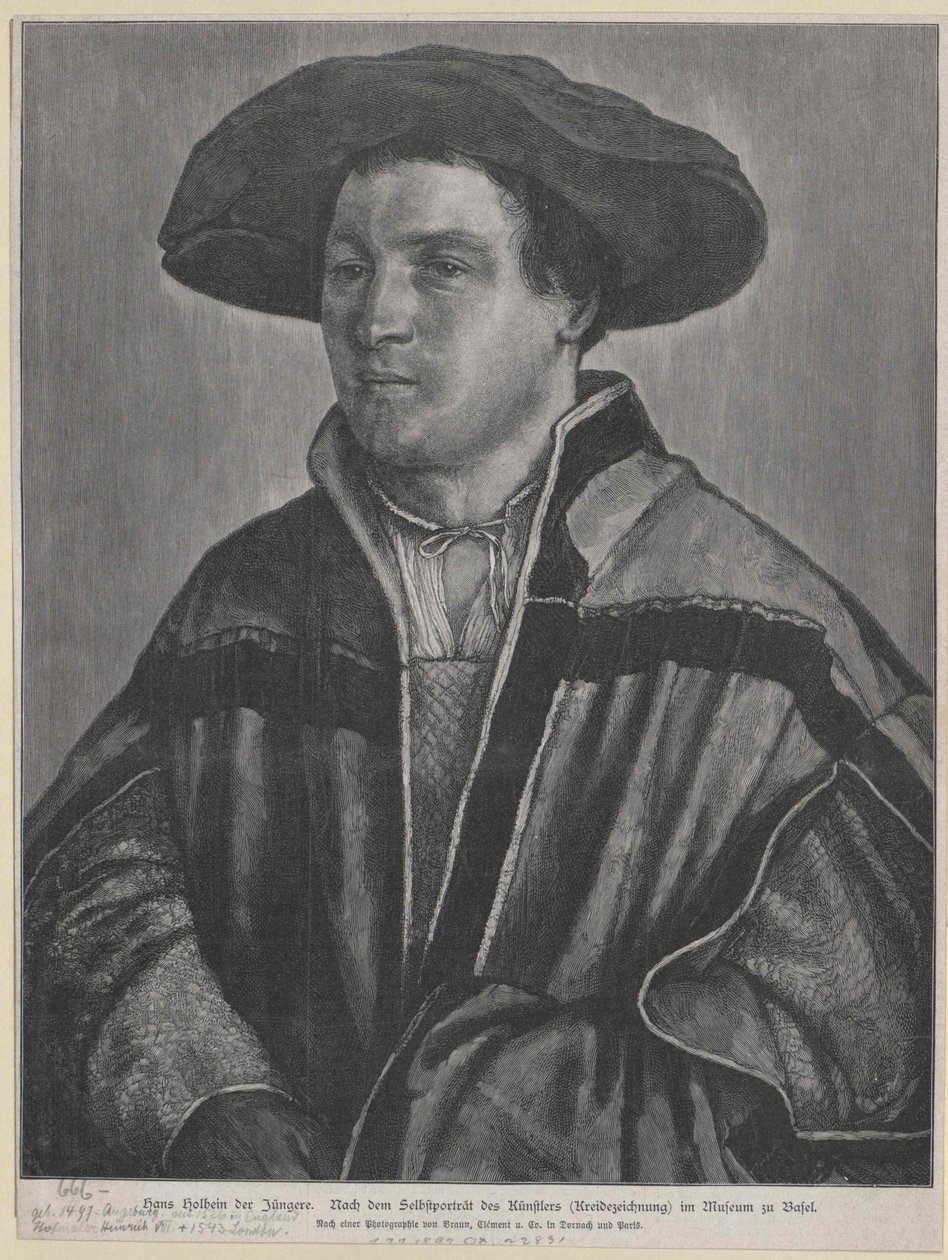 Hans Holbein (impresión) de Artist Unknown