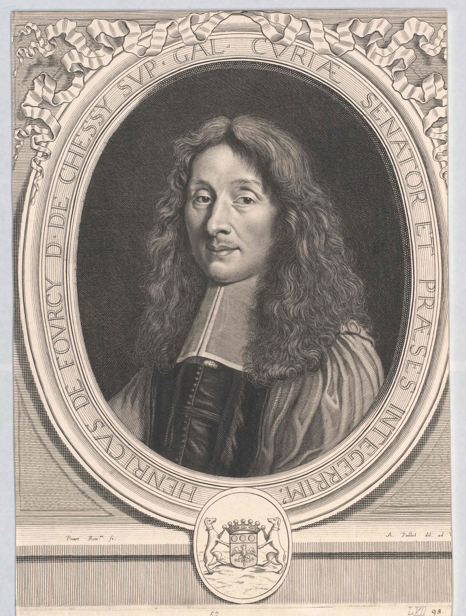 Henri II Fourcy (impresión) de Artist Unknown