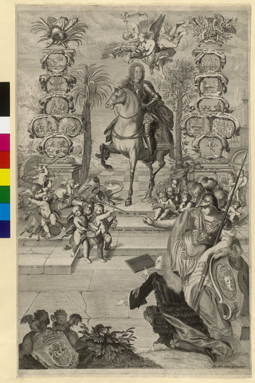 Carlos VI, emperador del Sacro Imperio Romano Germánico de Artist Unknown
