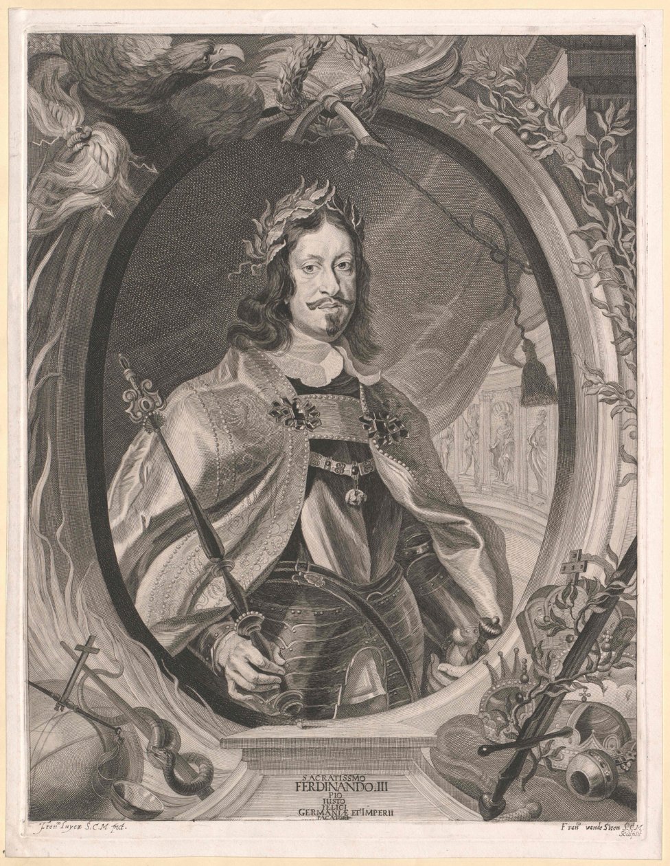 Emperador del Sacro Imperio Romano Germánico Fernando III de Artist Unknown