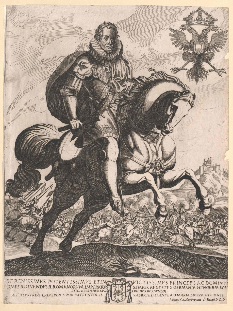 Emperador del Sacro Imperio Romano Germánico Fernando II de Artist Unknown