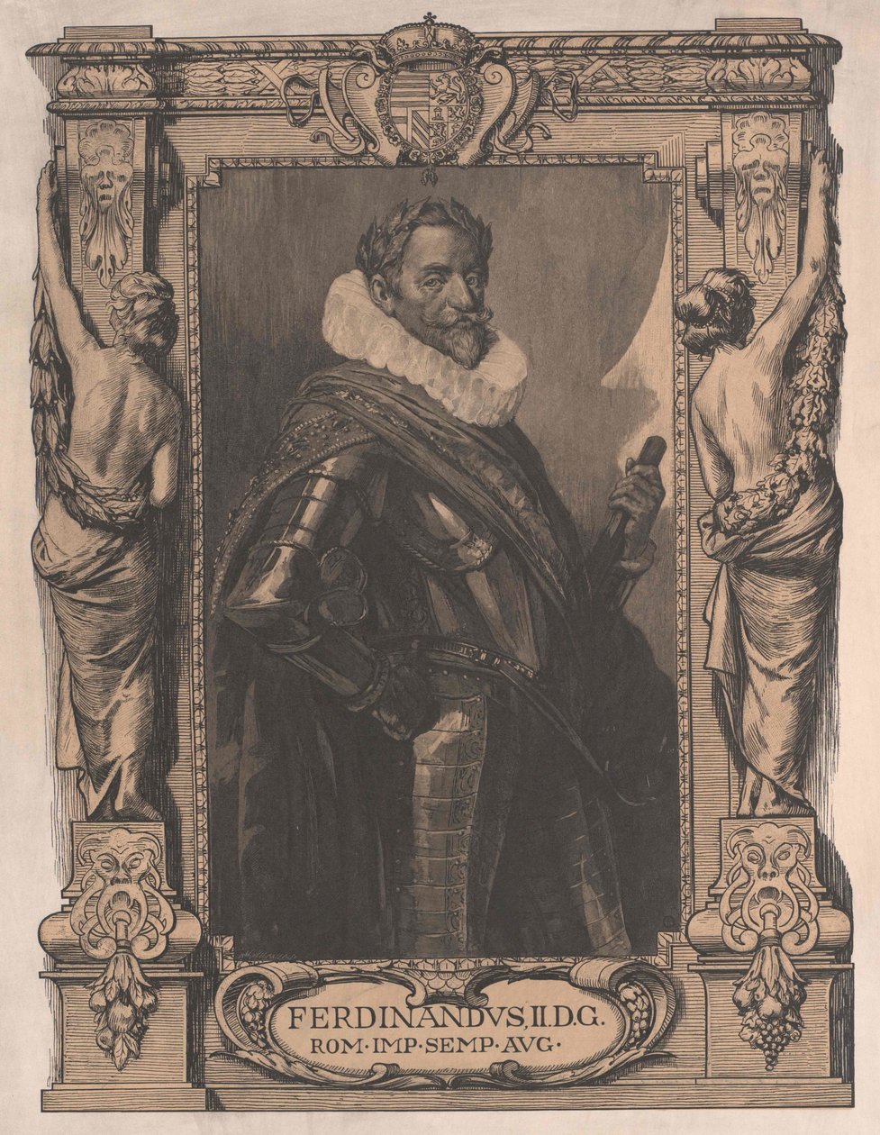 Emperador del Sacro Imperio Romano Germánico Fernando II de Artist Unknown