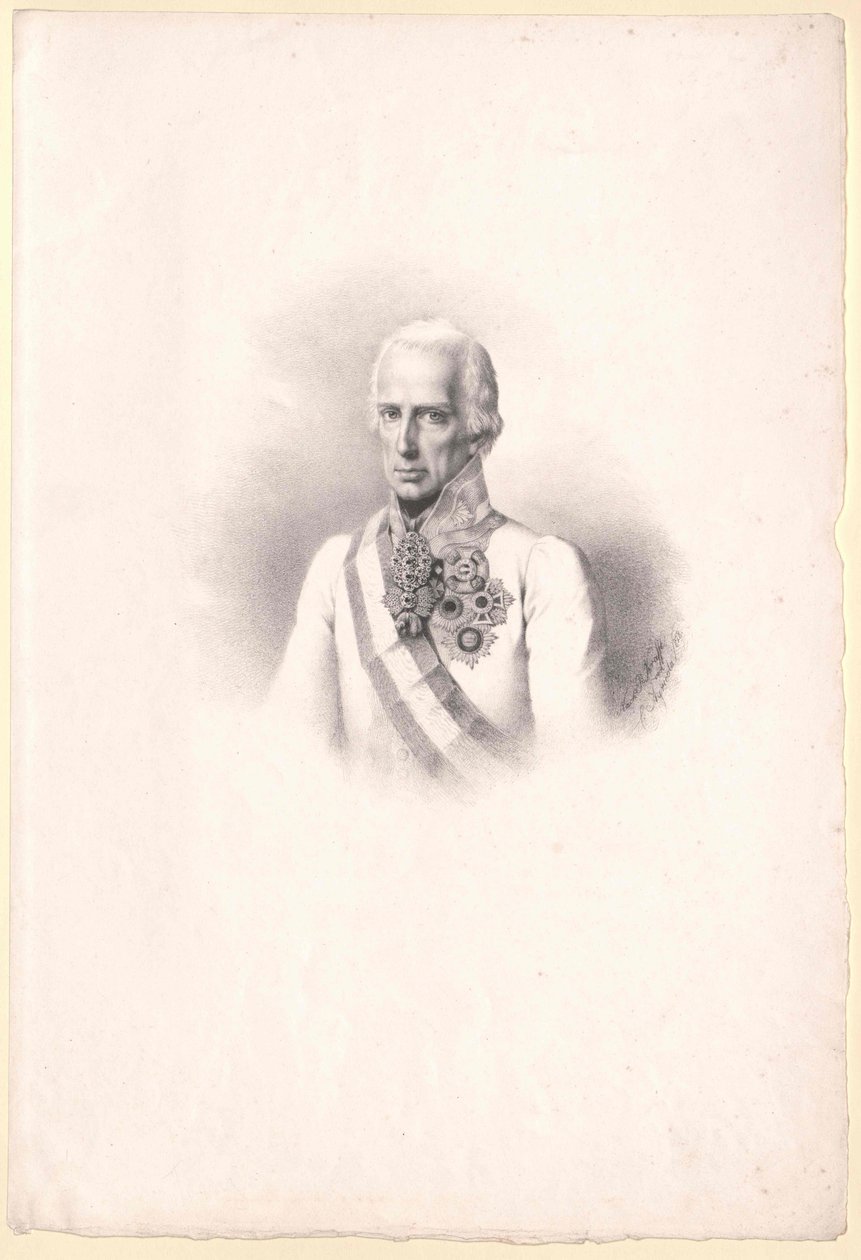 Emperador del Sacro Imperio Romano Germánico Francisco II de Artist Unknown
