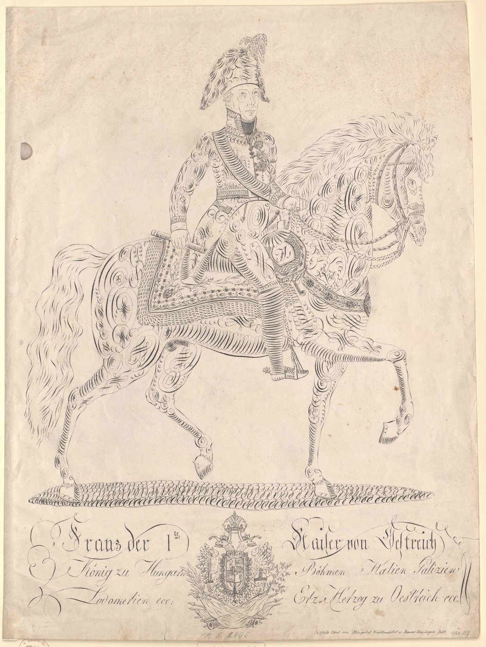 Emperador del Sacro Imperio Romano Germánico Francisco II de Artist Unknown
