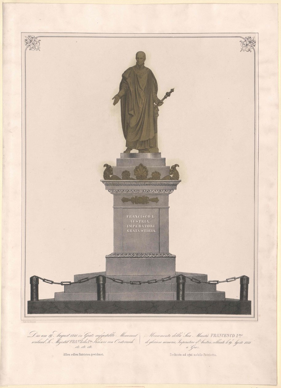 Emperador del Sacro Imperio Romano Germánico Francisco II de Artist Unknown