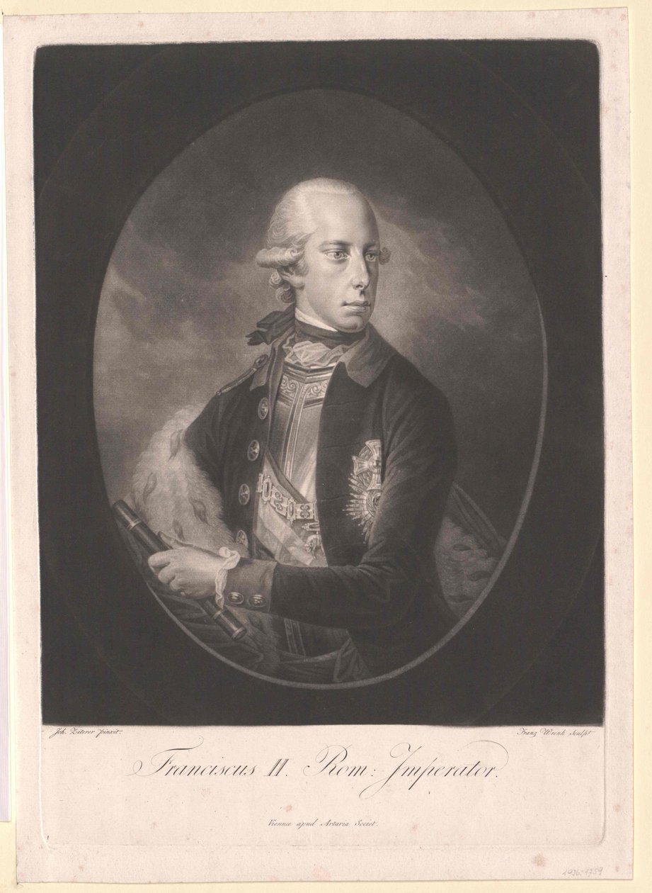 Emperador del Sacro Imperio Romano Germánico Francisco II de Artist Unknown