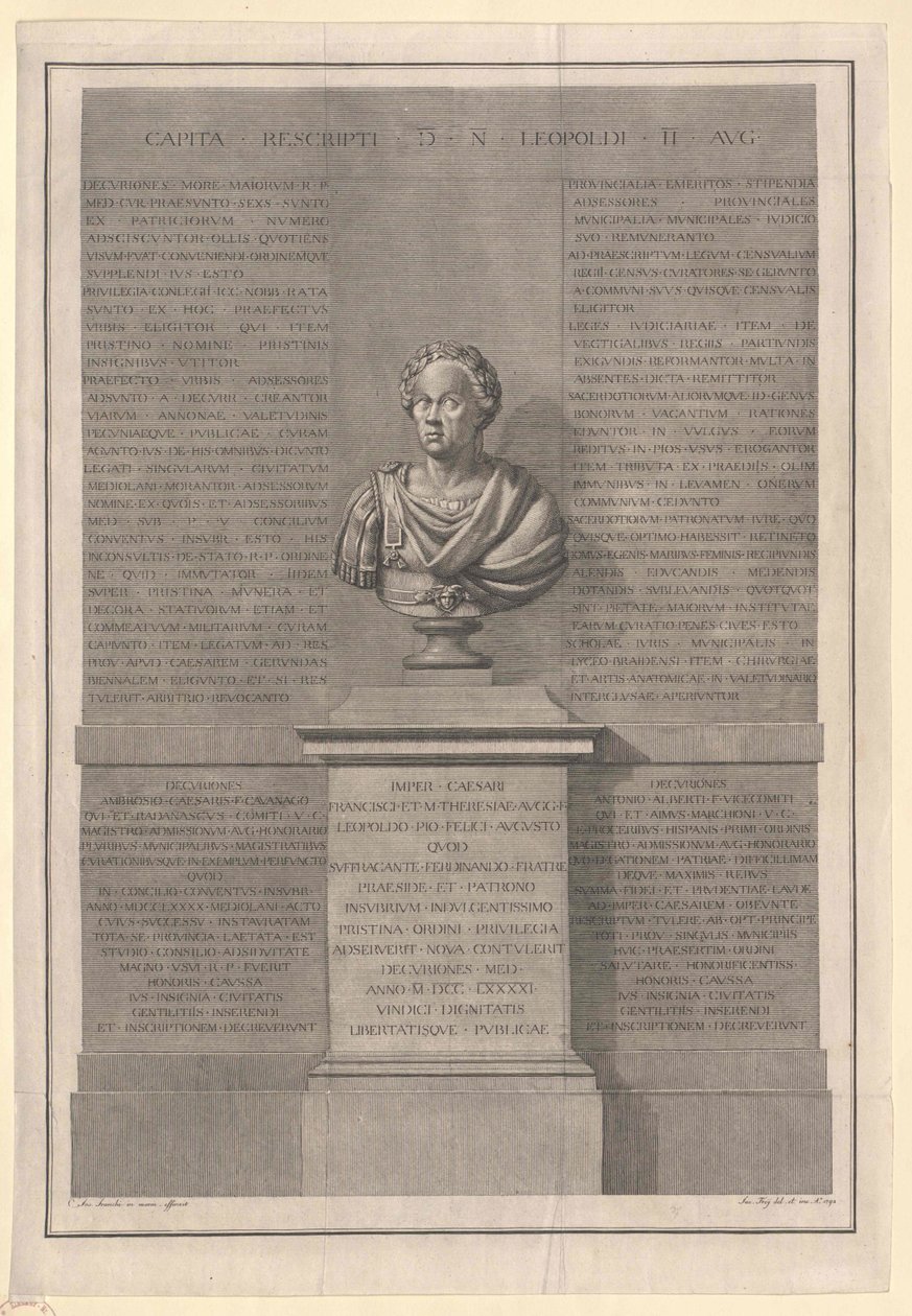 Emperador del Sacro Imperio Romano Germánico Leopoldo II de Artist Unknown