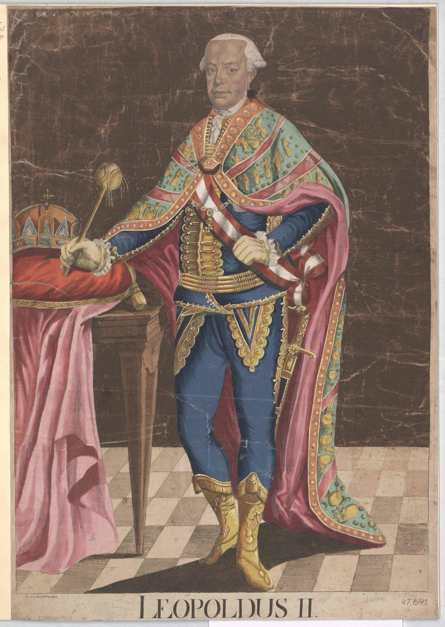 Emperador del Sacro Imperio Romano Germánico Leopoldo II de Artist Unknown