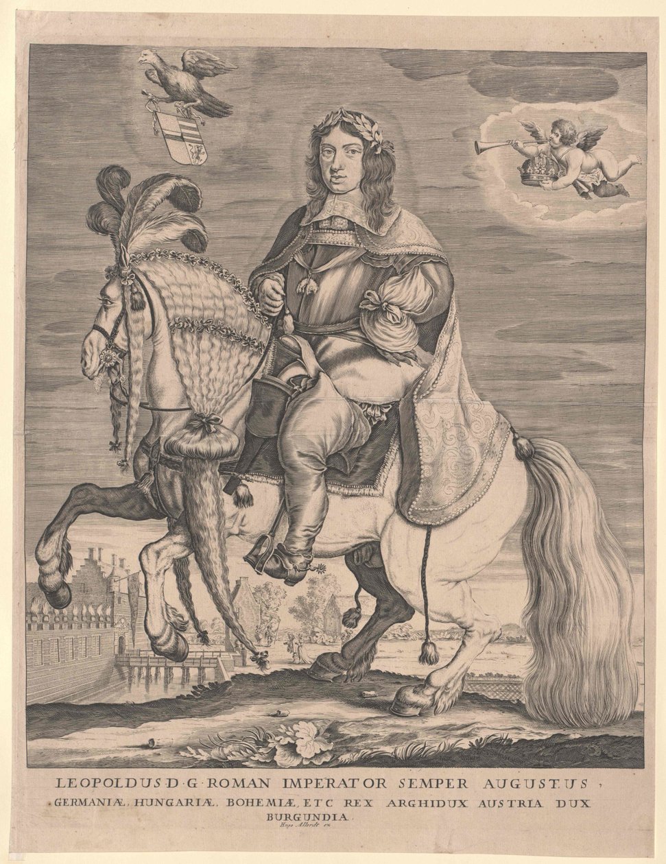 Emperador del Sacro Imperio Romano Germánico Leopoldo I de Artist Unknown