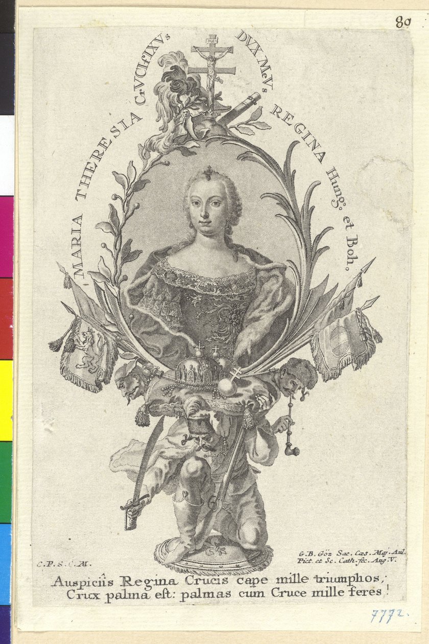 Emperatriz del Sacro Imperio Romano Germánico María Teresa de Artist Unknown