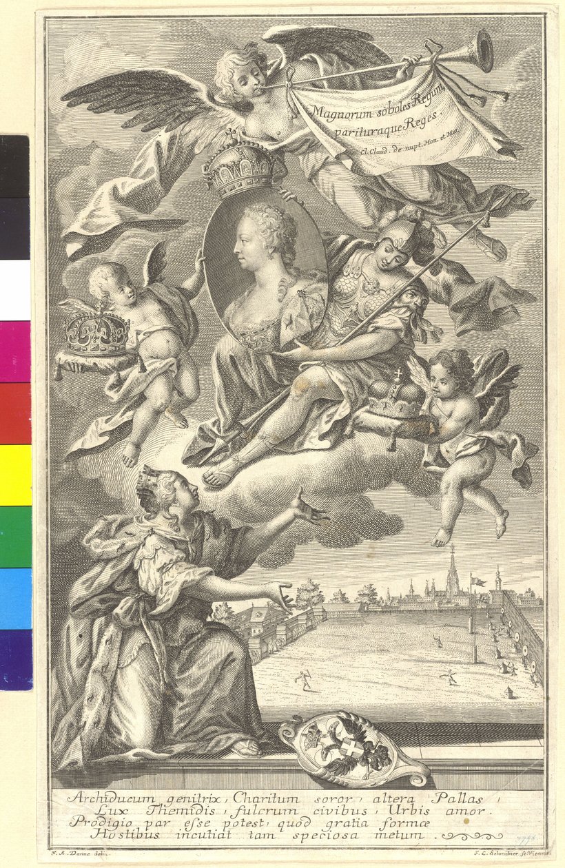 Emperatriz del Sacro Imperio Romano Germánico María Teresa de Artist Unknown