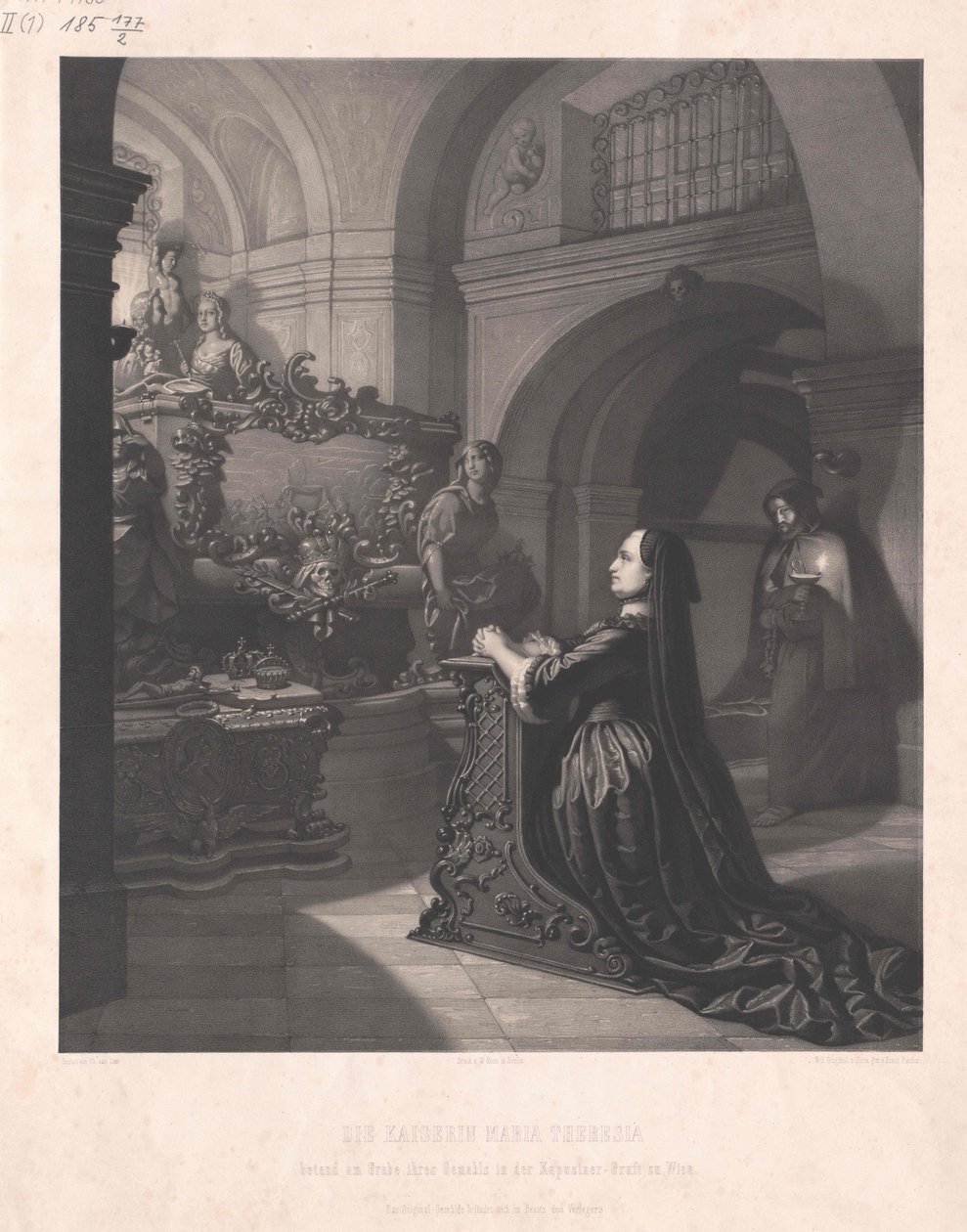 María Teresa, emperatriz del Sacro Imperio Romano Germánico de Artist Unknown