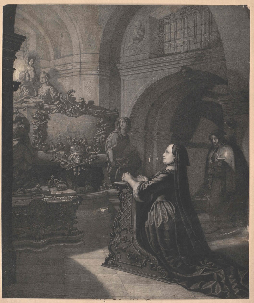 María Teresa, emperatriz del Sacro Imperio Romano Germánico de Artist Unknown