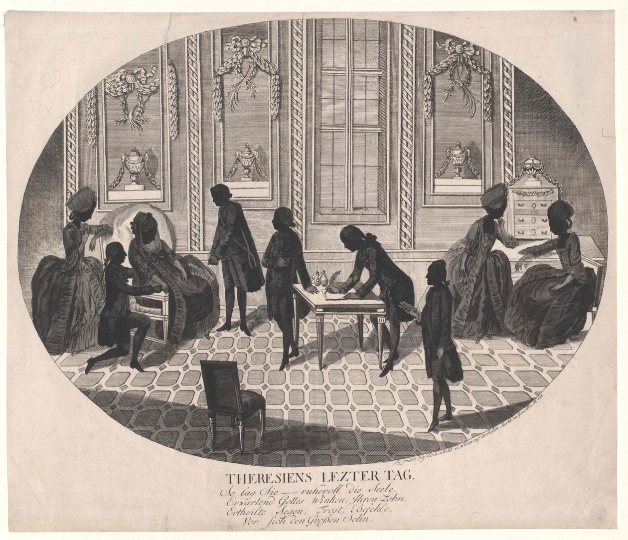 María Teresa, emperatriz del Sacro Imperio Romano Germánico de Artist Unknown