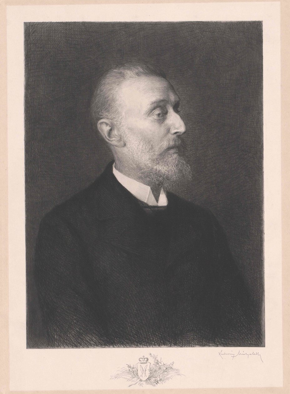 Hugo count y Altgraf Salm-Reifferscheidt-Raitz (imprimir) de Artist Unknown