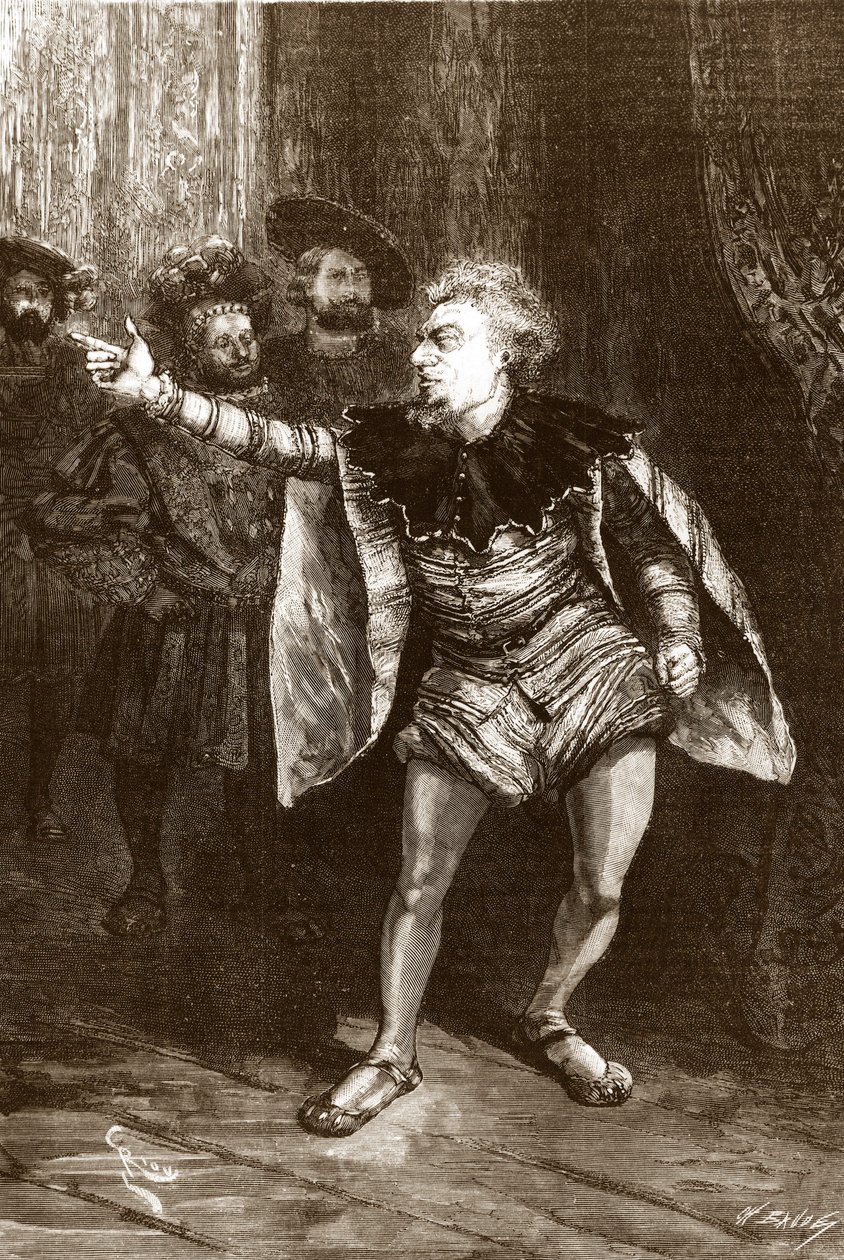 Ilustración para la obra "Le Roi s
