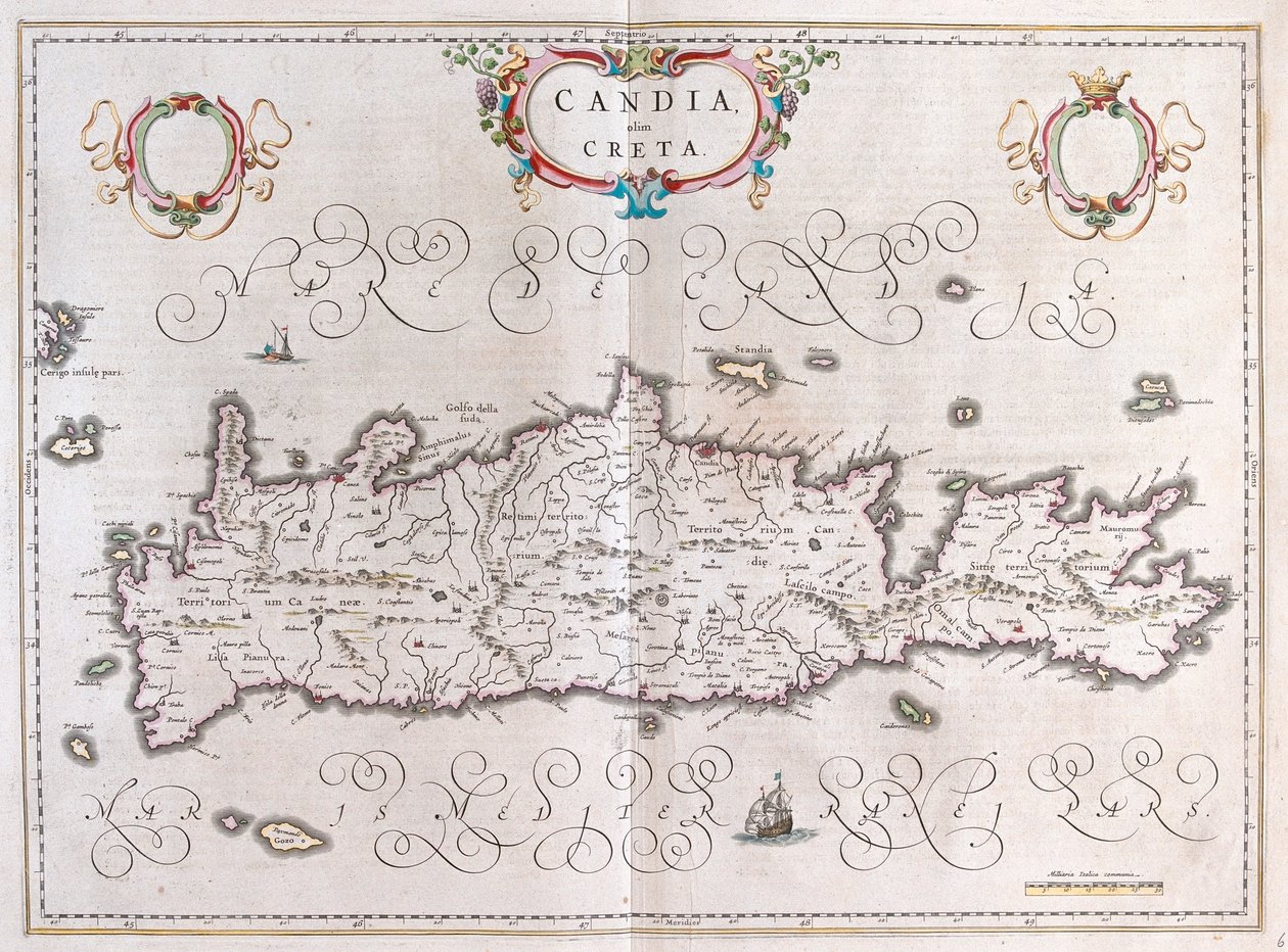 Isla de Creta, © de Artist Unknown